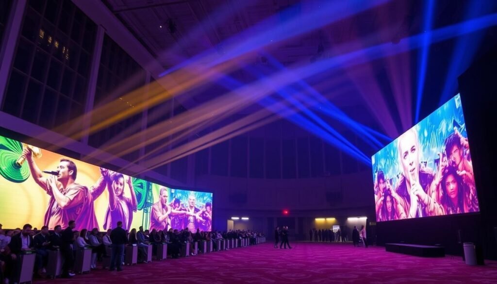 高清LED顯示屏技術的應用實例