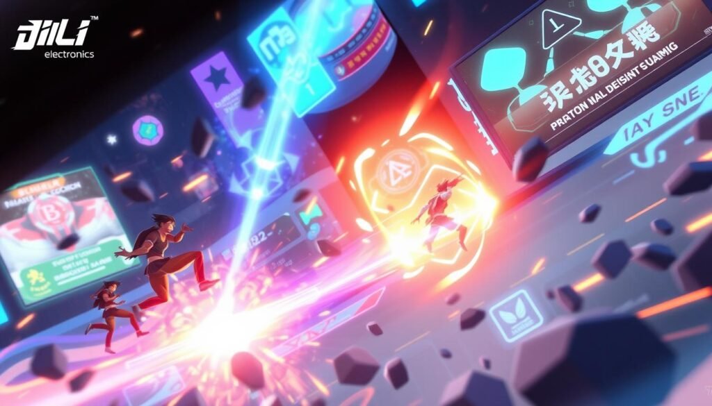 生成一張圖片，展示jili電子的遊戲畫面，具有高解析度和流暢的動畫。